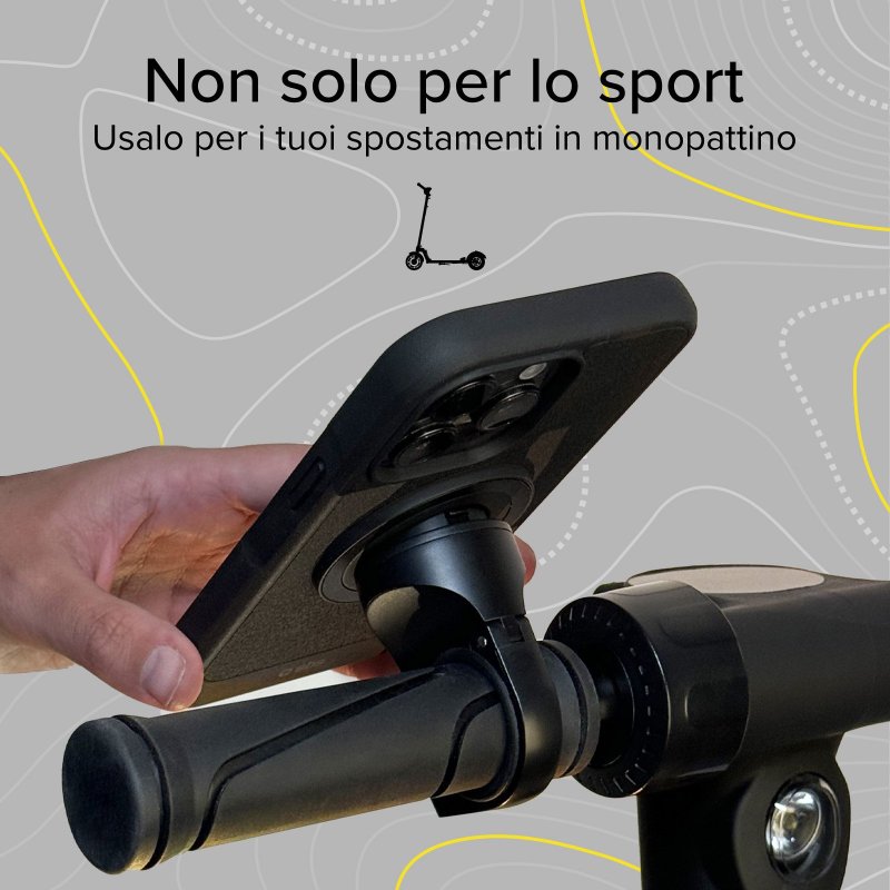 Lock Pro universal mobile phone mount for bikes and scooters