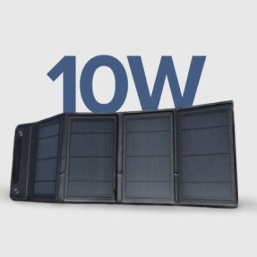 10 Watt foldable solar panel