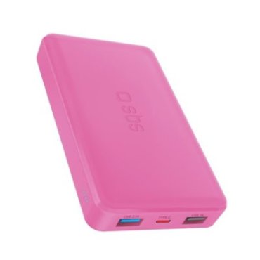 Power bank 10.000 mAh extra slim con porta USB 2.1A Intelligent Charge (IC)