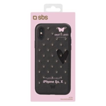 Studded cover with studs for iPhone XS/X