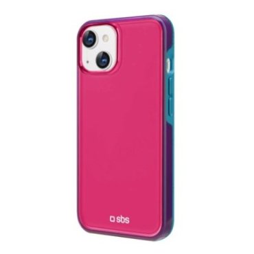 Coque compostable avec finition transparente colorée pour iPhone 13 Mini