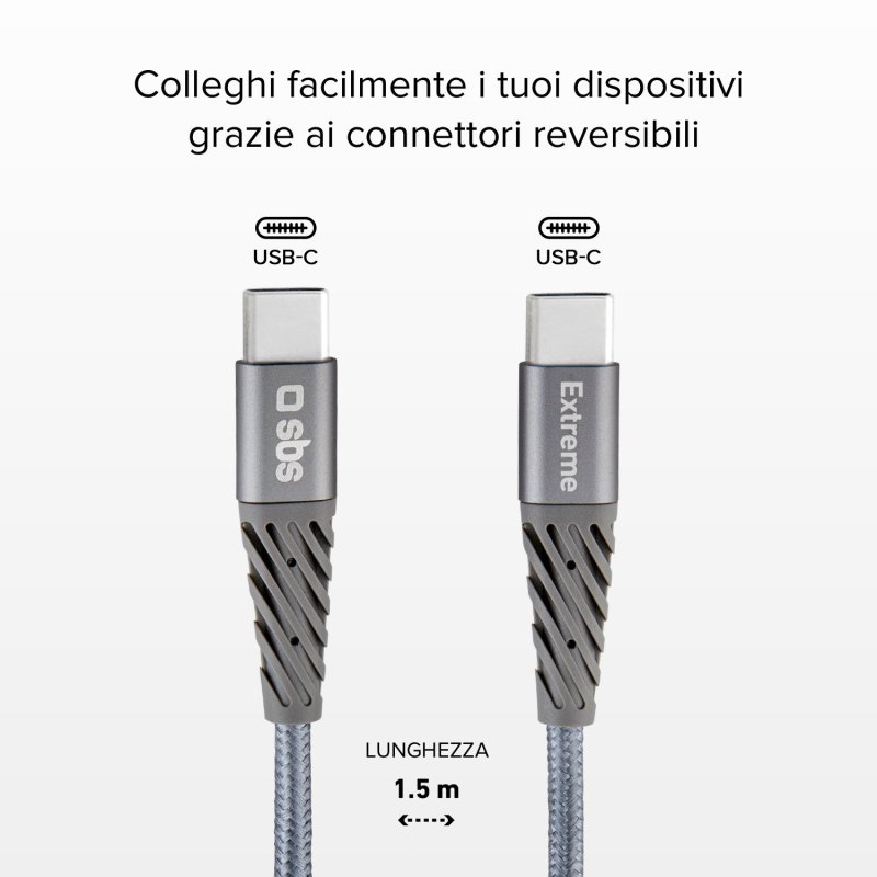 USB-C - USB-C Aramid Fibre Cable