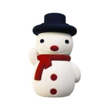 Christmas power bank with snowman design