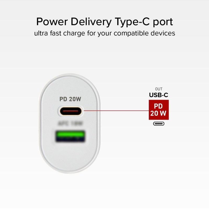 20W wall charger