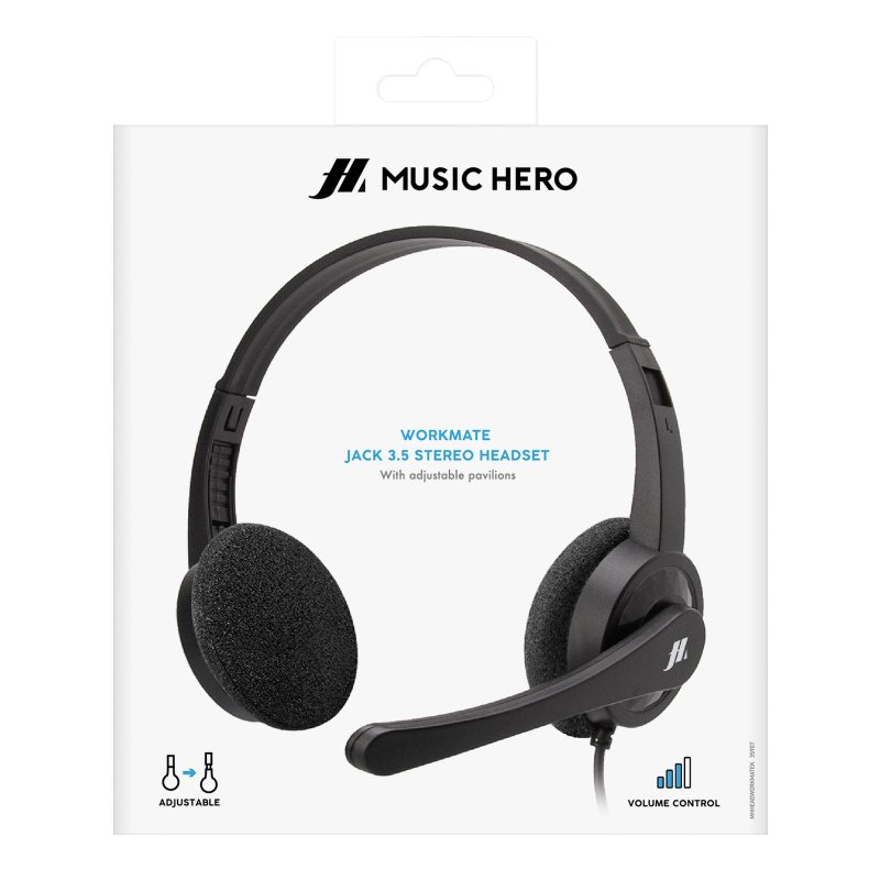 Stereo microphone shop headset