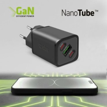 65-watt GaN charger with Power Delivery (PD)