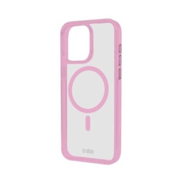 Cover per iPhone 16 Pro Max con bordi colorati compatibile con ricarica MagSafe