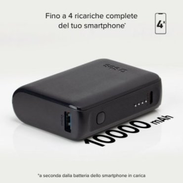 Ultra-compact 10,000 mAh power bank