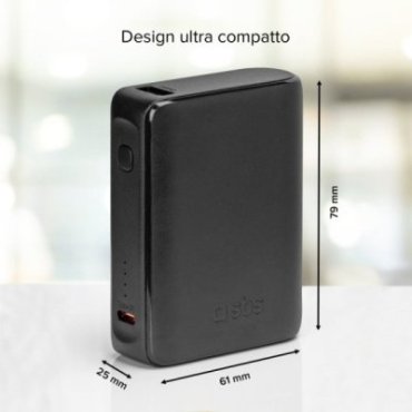 Ultra-compact 10,000 mAh power bank