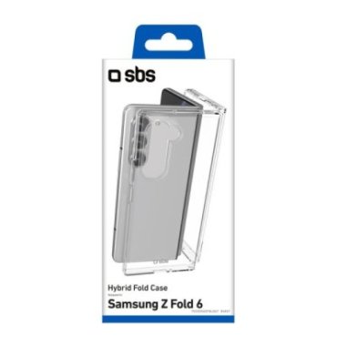 Hybrid Case for Samsung Z Fold 6, flip case compatible with wireless charging