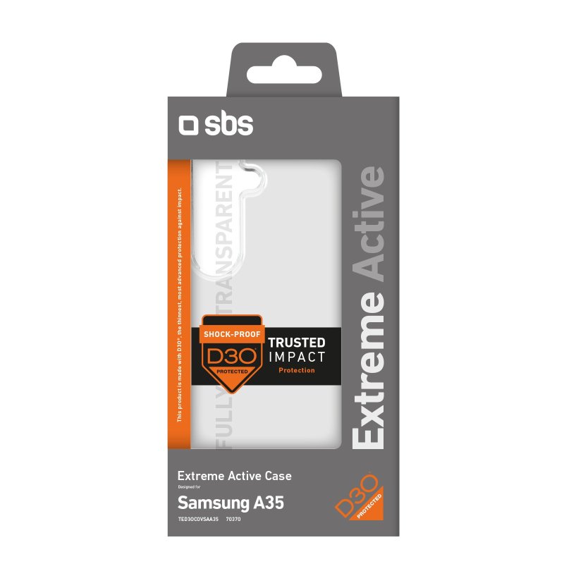 Ultra-strong case for Samsung Galaxy A35 with D3O technology