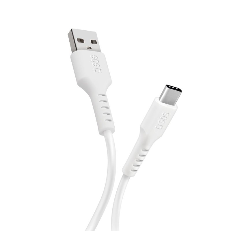 1-metre USB-A to USB-C data and charging cable