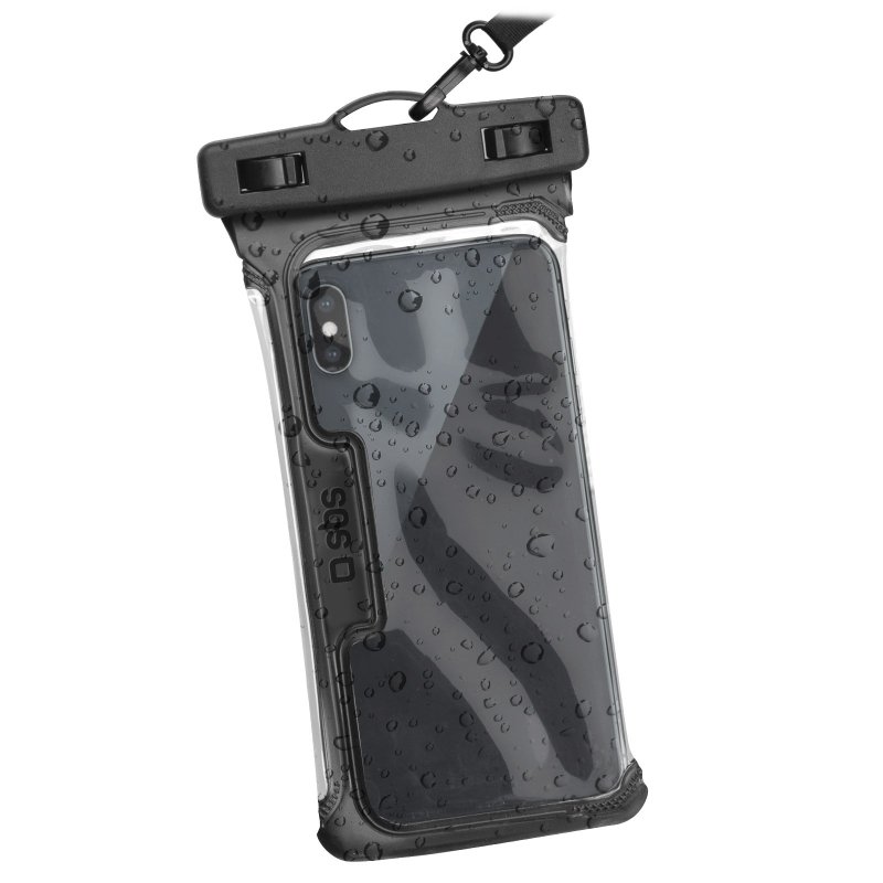 Waterproof case for smartphone up to 5.5\"