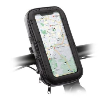 Support de téléphone portable pour vélo et trottinette résistant à la pluie