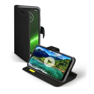 Étui livre Book Sense pour Motorola Moto G7 Plus