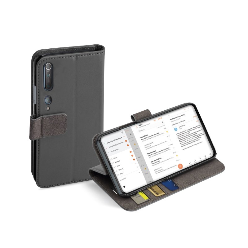 Book Wallet Case with stand function for Xiaomi Mi 10