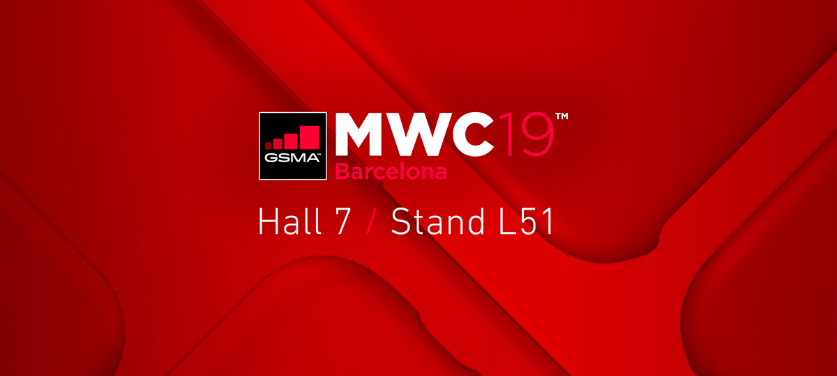 SBS STRAHLT AUF DEM MWC 2019 VON BARCELONA