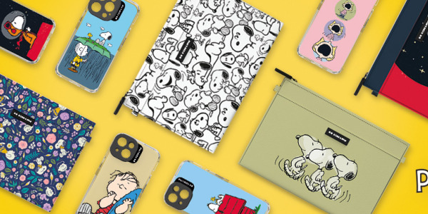 PARTNERSHIP CON I PEANUTS: ACCESSORY IN CO-BRANDING CON SNOOPY E I SUO AMICI