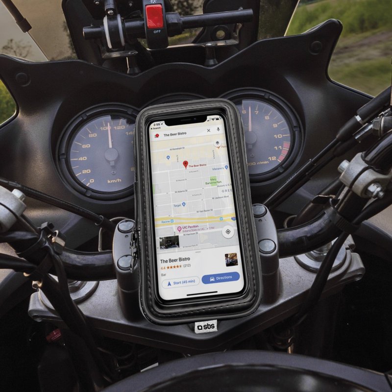 Verstellbarer Motorradhalter für Smartphone