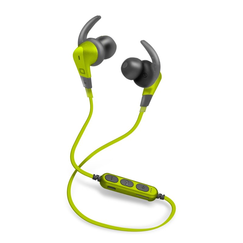 M Écouteurs Bluetooth sans fil Spree avec microphone - Vert