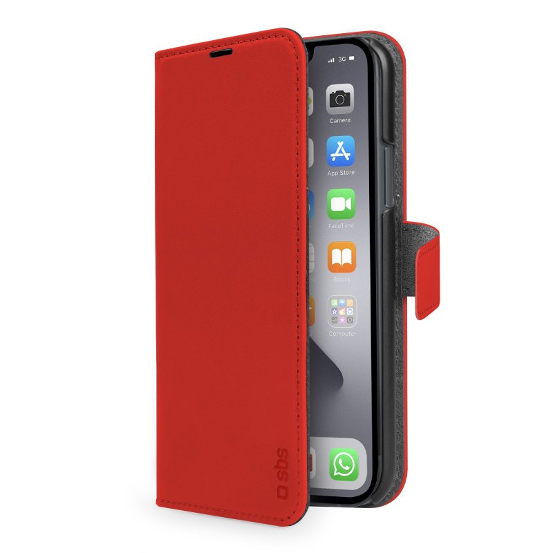 Book Wallet Case with stand function for iPhone 14/13