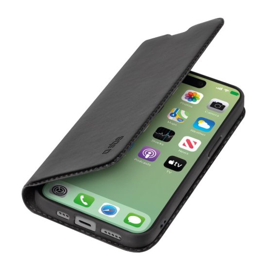 Book-style case with card holder pockets for iPhone 15 Pro Max | SBS