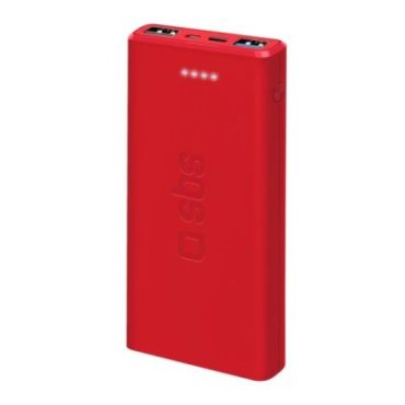 Power bank 10.000 mAh extra slim con porta USB 2.1A Intelligent Charge (IC)