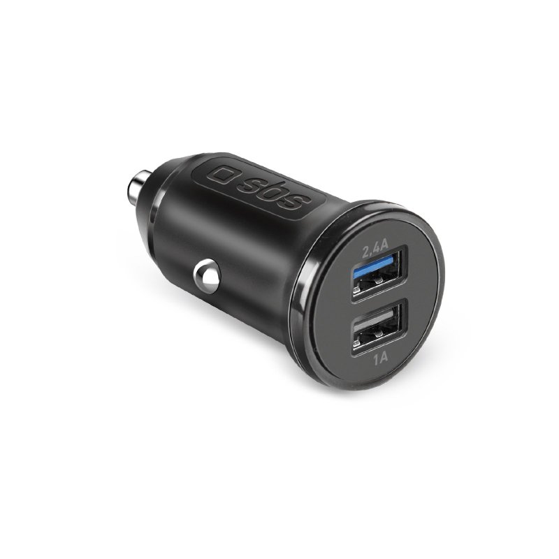 Car charger with 2 USB outputs