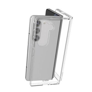 Hybrid Case per Samsung Z Fold 6, custodia flip compatibile con ricarica wireless