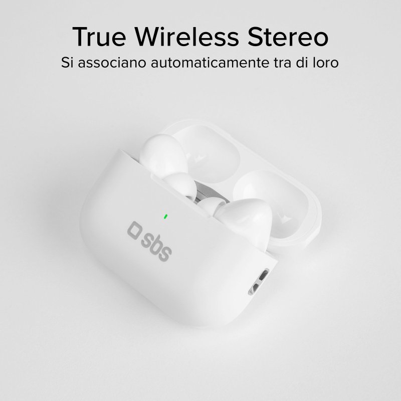 TWS compatible earphones with wireless charging