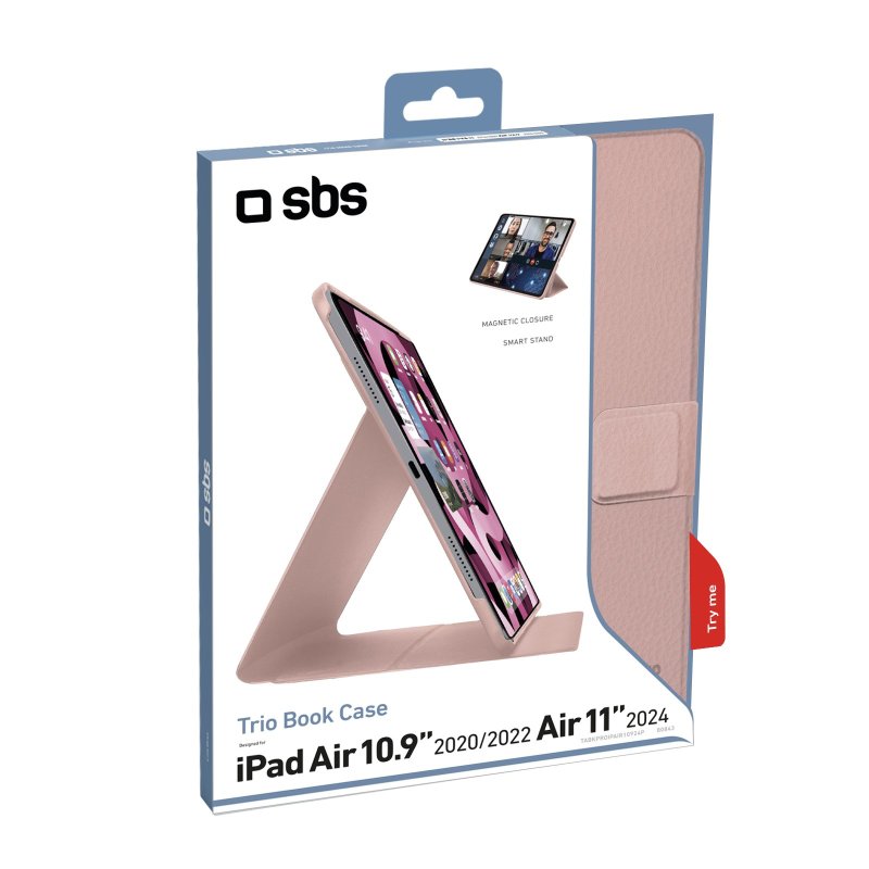 Book Case Pro with Stand for iPad Air 11\" 2024/ 10.9\" 2022/2020