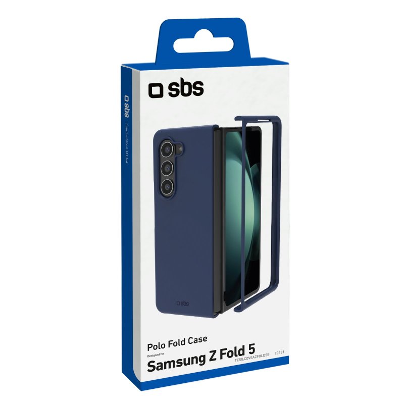 Silicone cover with microfibre interior for Samsung Z Fold 5