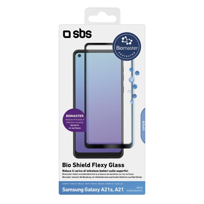 Bio Shield nanofibre antimicrobial film for Samsung Galaxy A21s