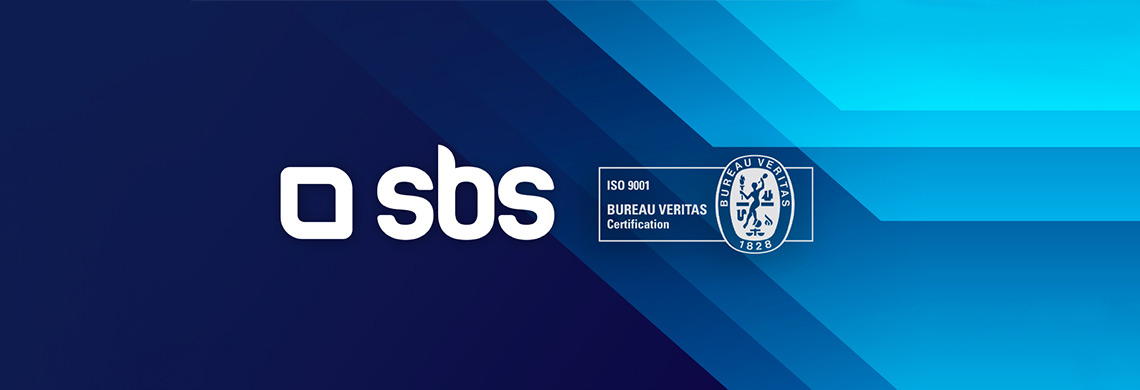 SBS S.p.A OBTIENT LA CERTIFICATION ISO 9001:2015