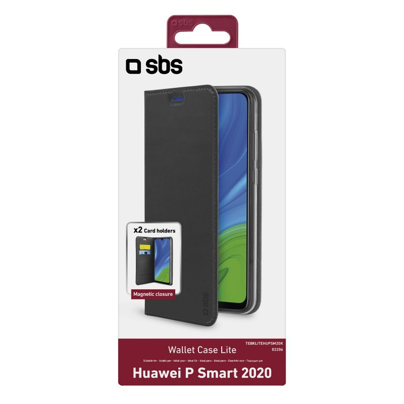 Book Wallet Lite Case for Huawei P Smart 2020