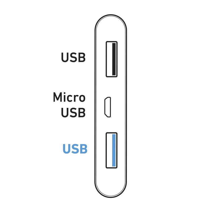 5000 mAh Pocket Power Bank