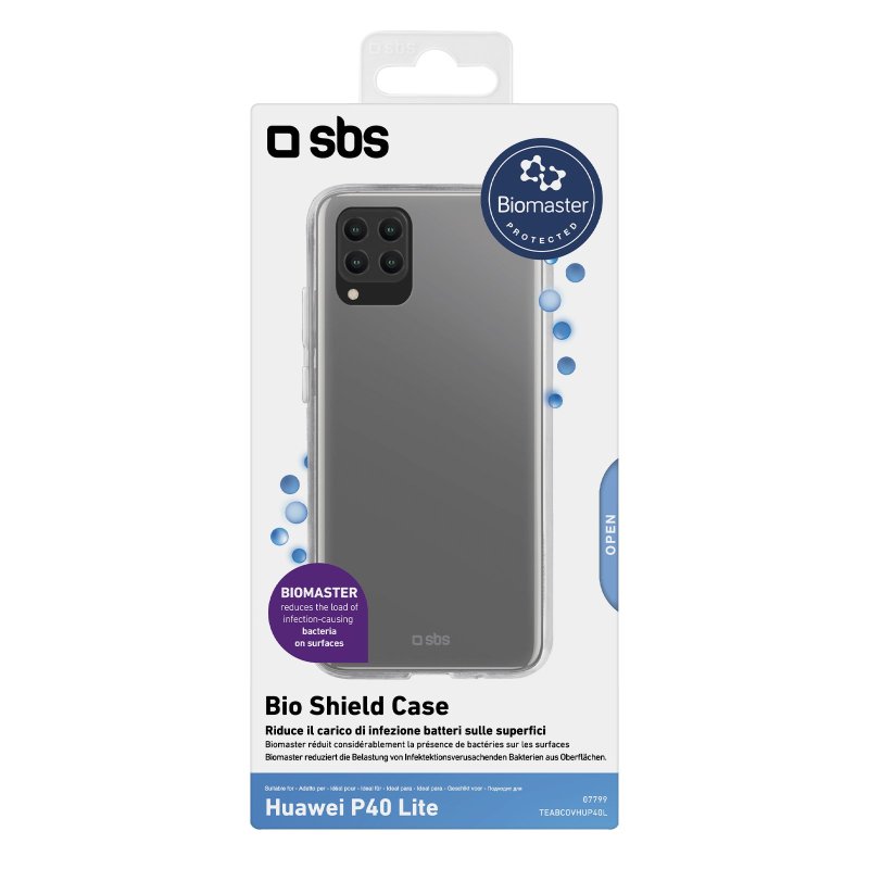 Bio Shield antimicrobial cover for Huawei P40 Lite