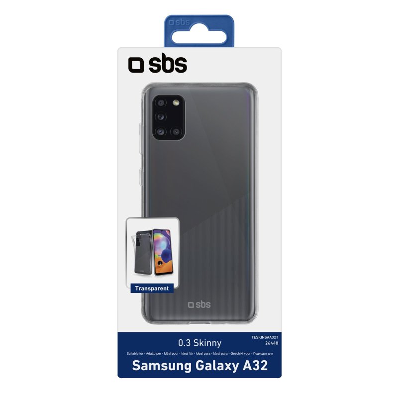 Funda para Samsung Galaxy A23 5G SBS Skinny Transparente