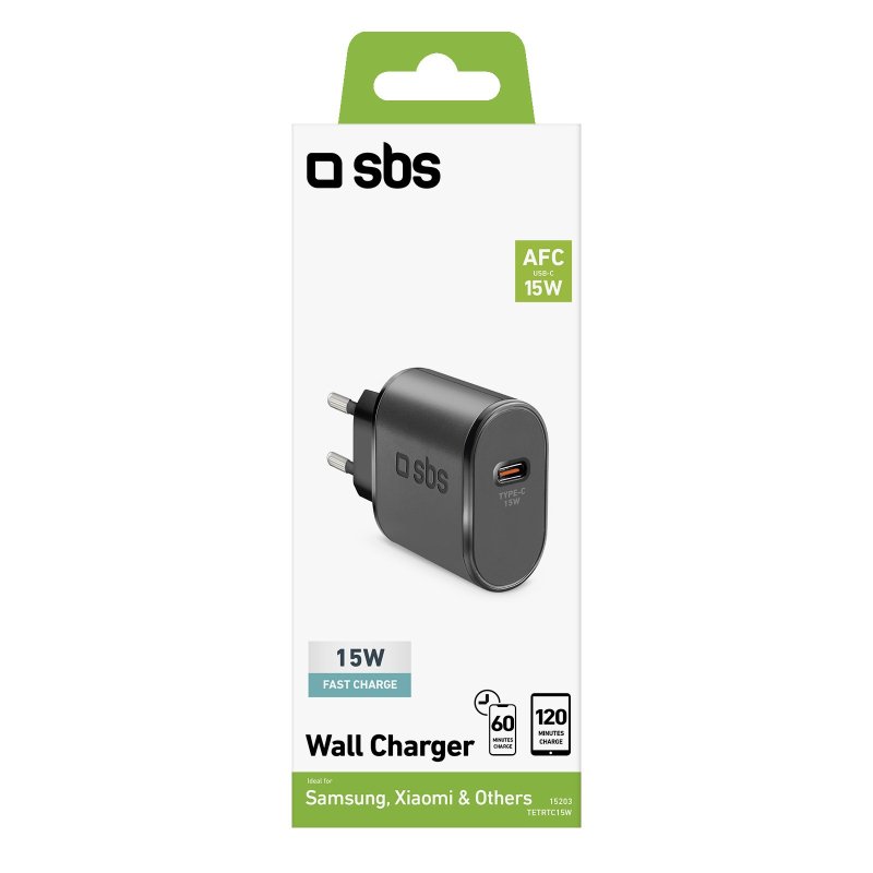 15W charger - Fast charging