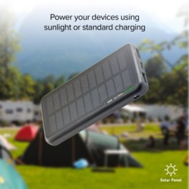 10,000 mAh Solar Power Bank