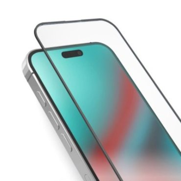 Glas Displayschutz Full Cover für iPhone 15 Pro