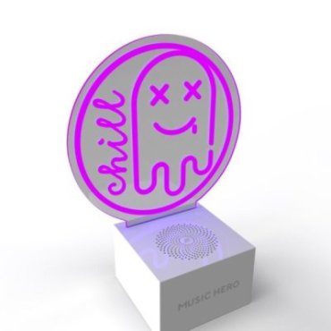 Neon : enceinte sans fil avec éclairage LED