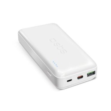 20000 mAh multi-port power bank with 20W Power Delivery technology