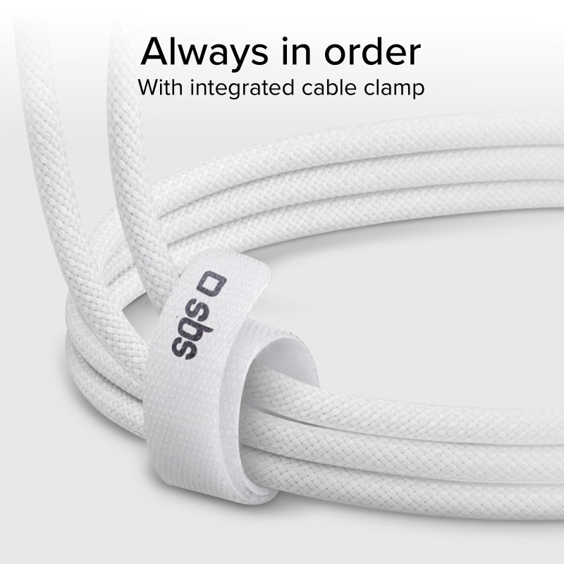 USB-C 3.2 charging and data cable compatible with 240W Power Delivery