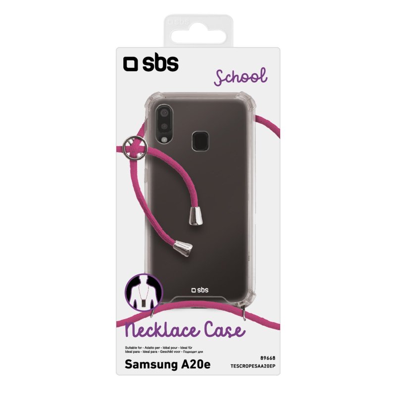 School cover with neck strap for Samsung Galaxy A20e