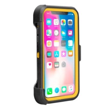 Coque Unbreakable avec clip ceinture pour iPhone XS/X