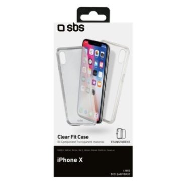 Clear Fit Cover for iPhone XS/X