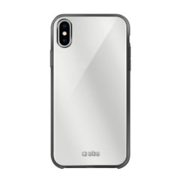 Cover aus Aluminium und Hartglas für iPhone XS / X