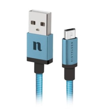 Amalfi Micro USB-USB 2.0 data and charging cable