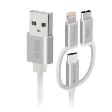 MUSB 10080117: Micro-USB Kabel Stecker mit Schalter weiß bei